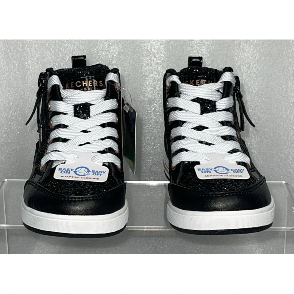 Skechers Street Shoutouts 2.0 Trendy‎ Star Girl's Fashion Sneakers Size 11 NEW